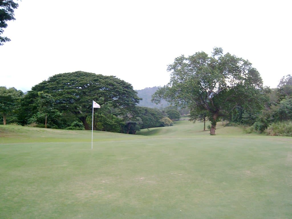 Victoria golf course in Sri Lanka’s hill country